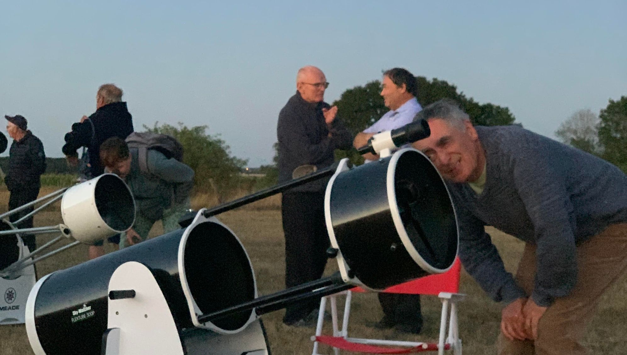 Observation des étoiles à La Saucelle dans le Perche