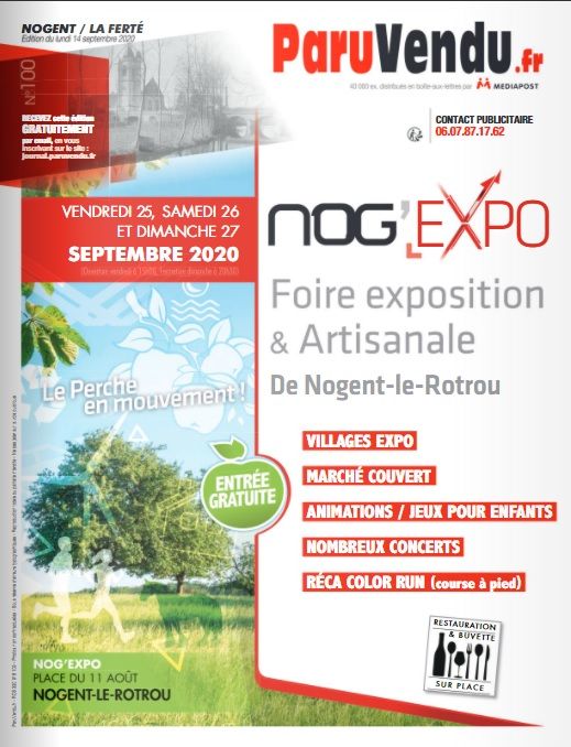 Affiche de Nog'Expo à Nogent-le-Rotrou dans le Perche