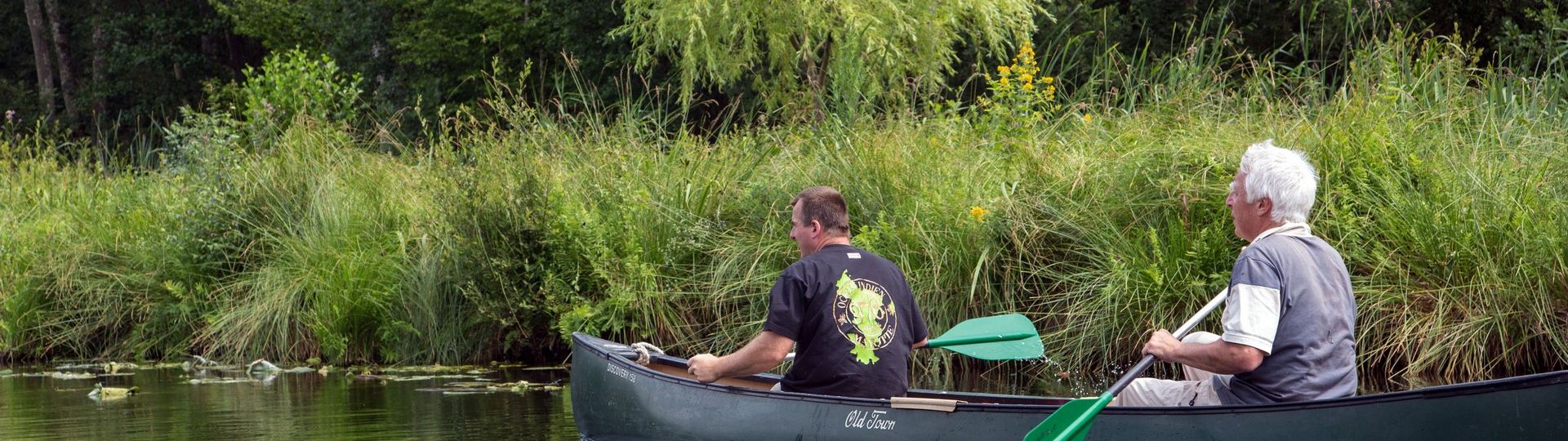 Balade en canoë dans le Perche 