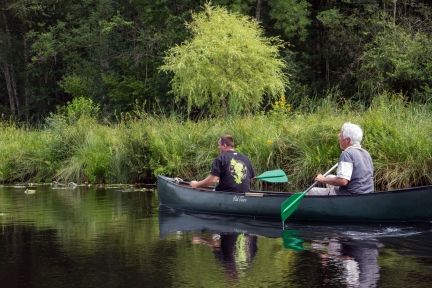 Balade en canoë dans le Perche 