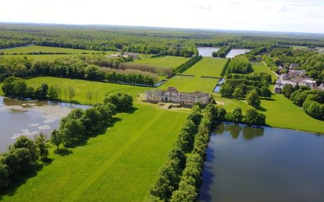 Parc du château La Ferté Vidame dans le Perche