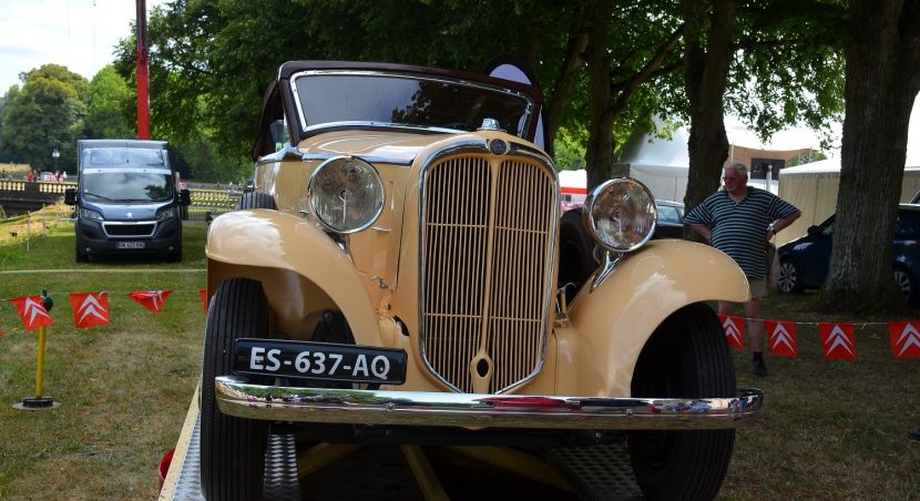 Zoom sur une traction avant