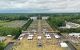 Vue aérienne du parc du château de La Ferté-Vidame dans le Perche