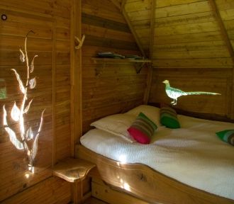 Une nuit en cabane perchée dans le Perche